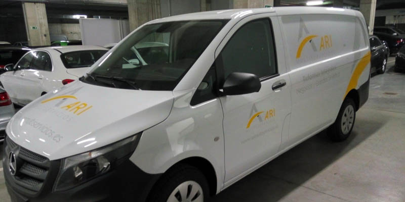 Rotulación de furgoneta